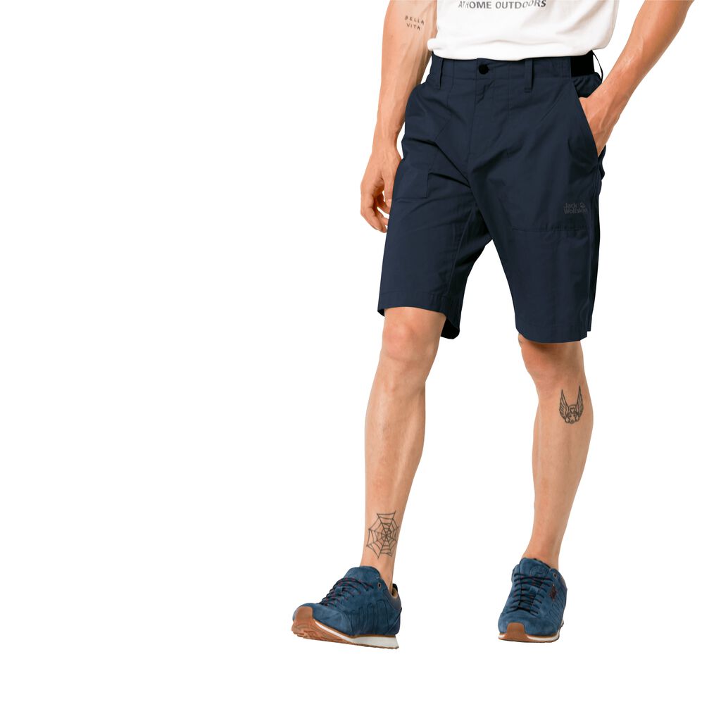 Jack Wolfskin TANAMI Pantalons Homme Bleu - MKARJWS-05